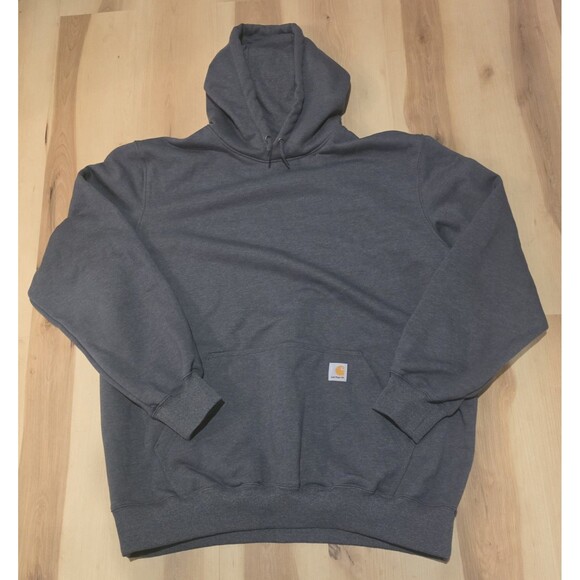 Carhartt Other - Carhartt Rain Defender Hoodie Mens 2XL Tall Gray Loose Fit Water Repellent EUC